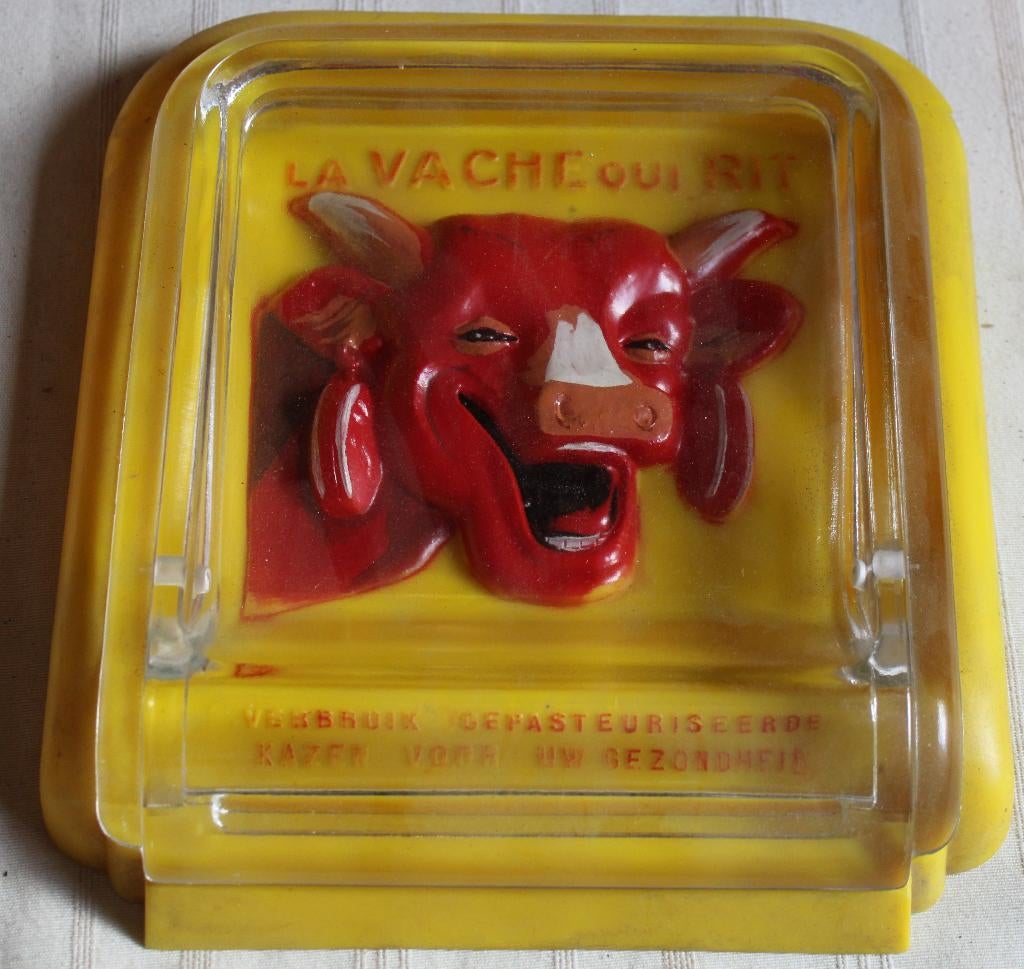 La VACHE qui Rit  -  rekeningschaaltje winkeltoog jaren 60., Ophalen of Verzenden, Gebruikt, Gebruiksvoorwerp