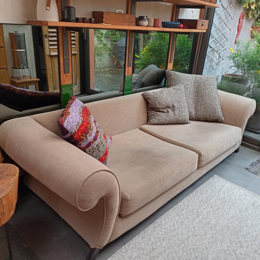 Siège, Maison & Meubles, Canapés | Salons, Bois, 200 à 250 cm, Vintage, Banc droit