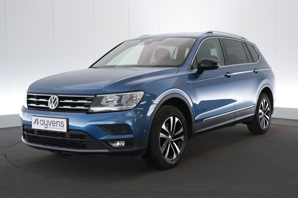 (2ABH251) VOLKSWAGEN TIGUAN ALLSPACE, Auto's, Voorwielaandrijving, Gebruikt, Blauw, USB