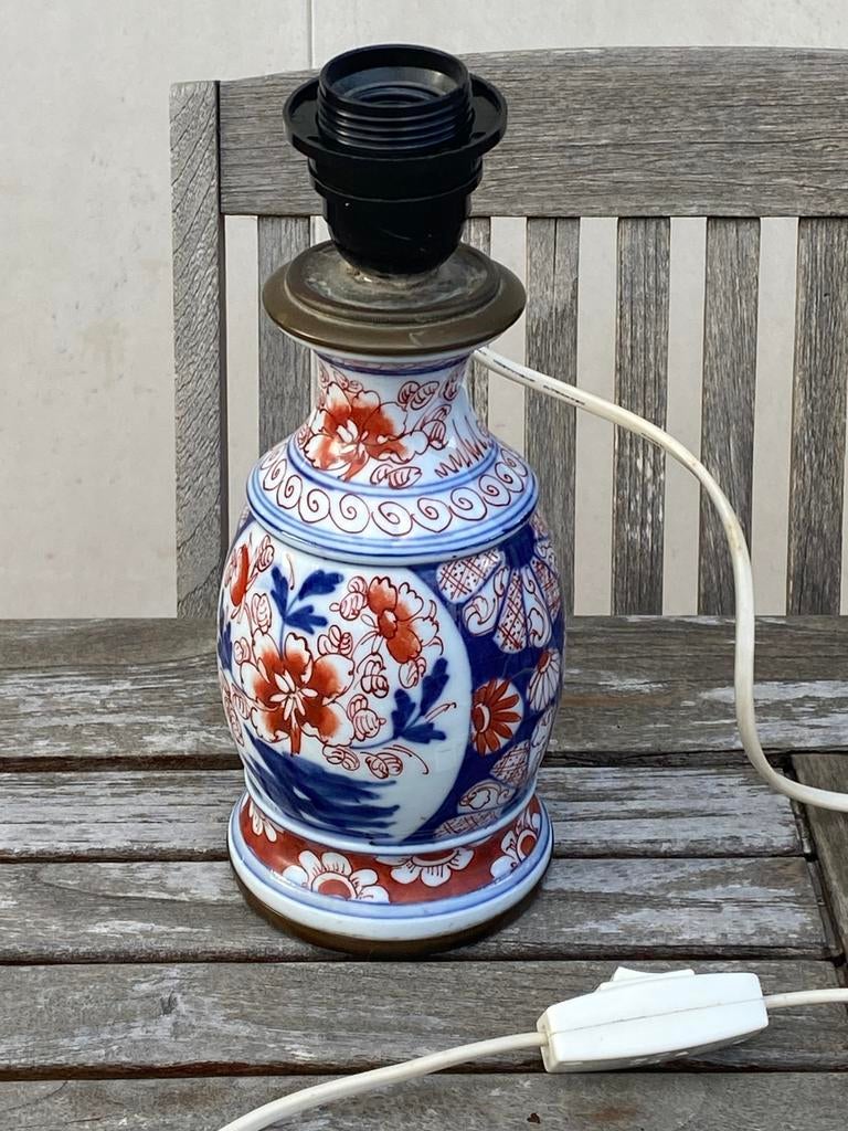 Lampe vintage en porcelaine d'lmari, Enlèvement