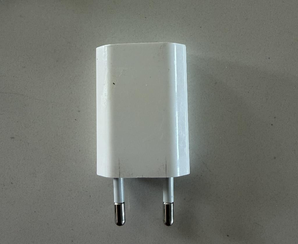 Apple USB oplader | 1 poort (USB A, 5W, Wit), Audio, Tv en Foto, Opladers, Ophalen of Verzenden, Nieuw
