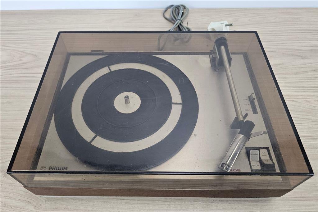 Philips 22GA205 platenspeler uit 1972, Philips, Tourne-disque, Enlèvement ou Envoi, Automatique