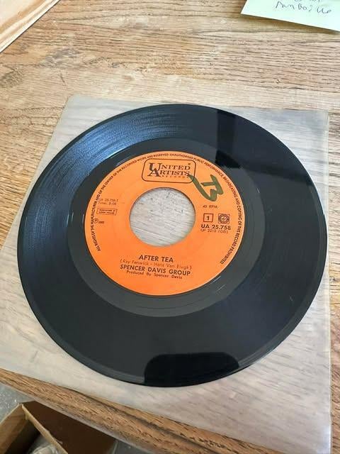 single spencer davis  group after tea Moonshine, Ophalen of Verzenden, Gebruikt, Single