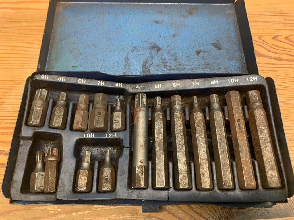 Speciale dikke bits - 6kantsleutel - torX, Ophalen, Gebruikt