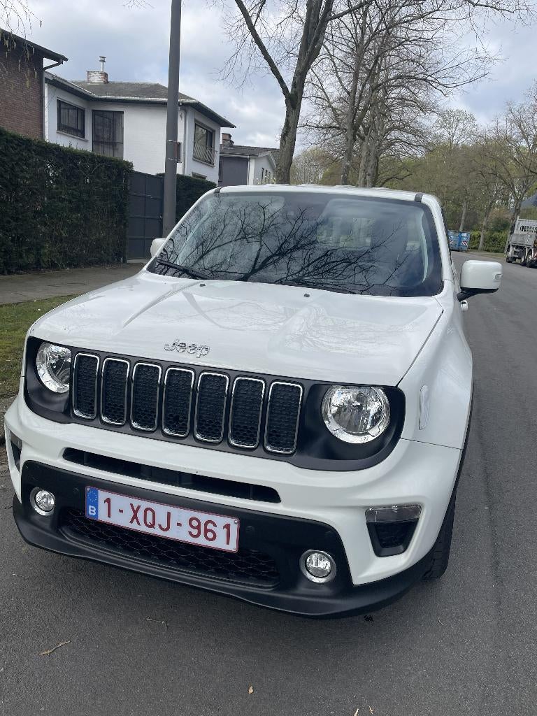 Jeep Renegade, Auto's, Jeep, Stof, 4 cilinders, Wit, 5 zetels