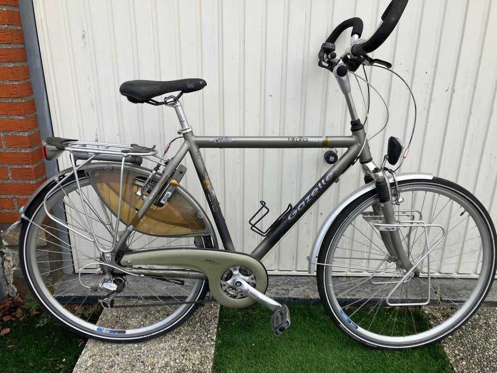 Gazelle medeo, Fietsen en Brommers, Fietsen | Heren | Herenfietsen, Ophalen, Gebruikt, Versnellingen, 57 tot 61 cm
