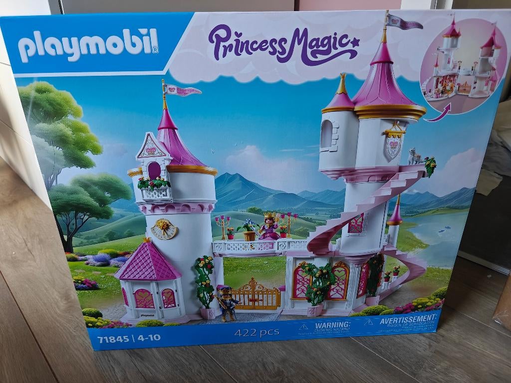 Playmobil kasteel prinses, Ophalen of Verzenden, Nieuw, Complete set