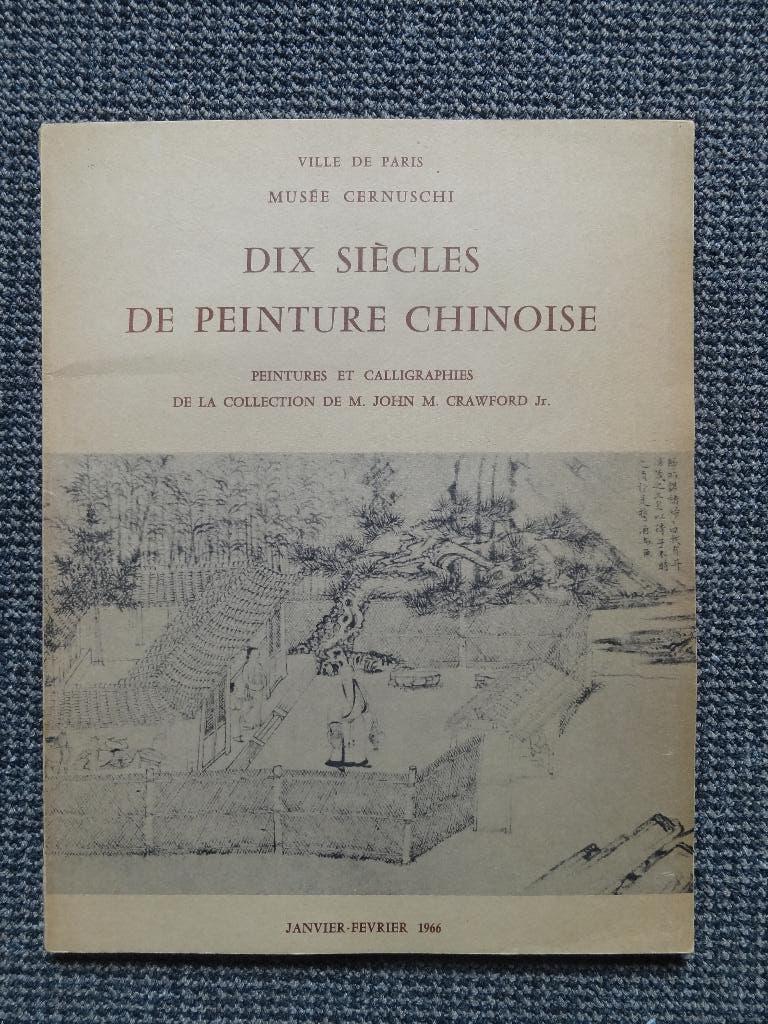 Dix siècles de peinture Chinoise, peintures et calligraphies, Boeken, Kunst en Cultuur | Beeldend, Verzenden, Gelezen, Schilder- en Tekenkunst