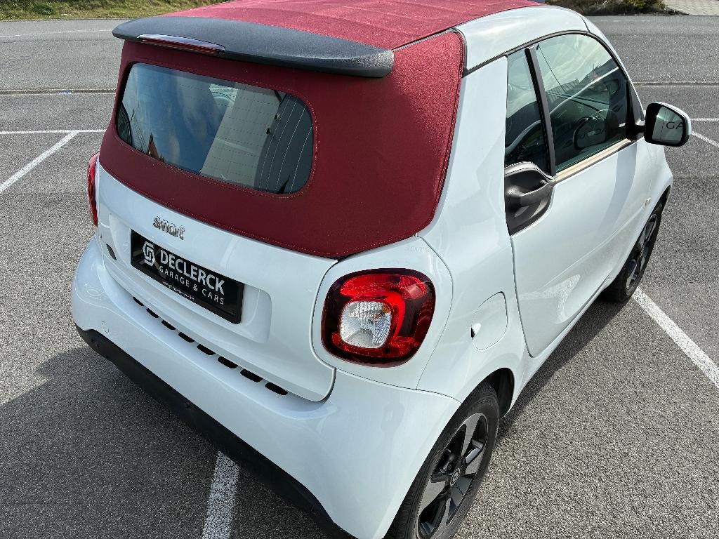 Smart EQ CABRIO, Auto's, Automaat, Zwart, Cabriolet, Wit