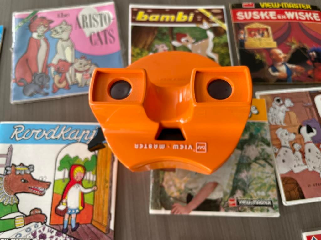View master GAF retro vintage, Verzenden, Gebruikt, Verhaal of Sprookje, Vanaf 10 jaar