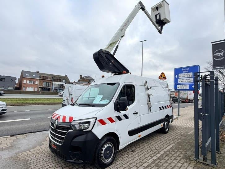 Renault Master Hoogtewerker 12,5m 2020 109dkm 2.3dci 3zitpl, Achat, Euro 6, Entreprise, 3 places