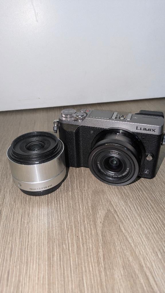 Lumix gx 80 + 12-32 + 19mm 2.8, Audio, Tv en Foto, Fotocamera's Digitaal, Ophalen, Zo goed als nieuw, Compact, Olympus