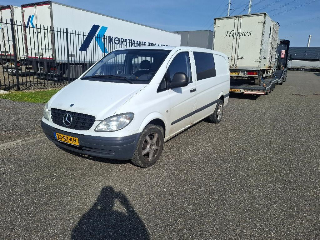 Mercedes-benz vito 109 cdi dubb cab (Export!!), Auto's, Mercedes-Benz, Particulier, Te koop, Handgeschakeld