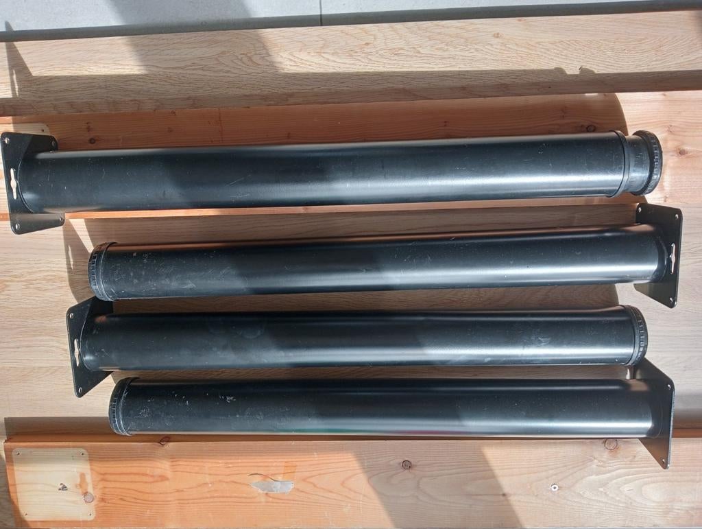 Metalen tafelpoten, Huis en Inrichting, Tafelonderdelen, Ophalen