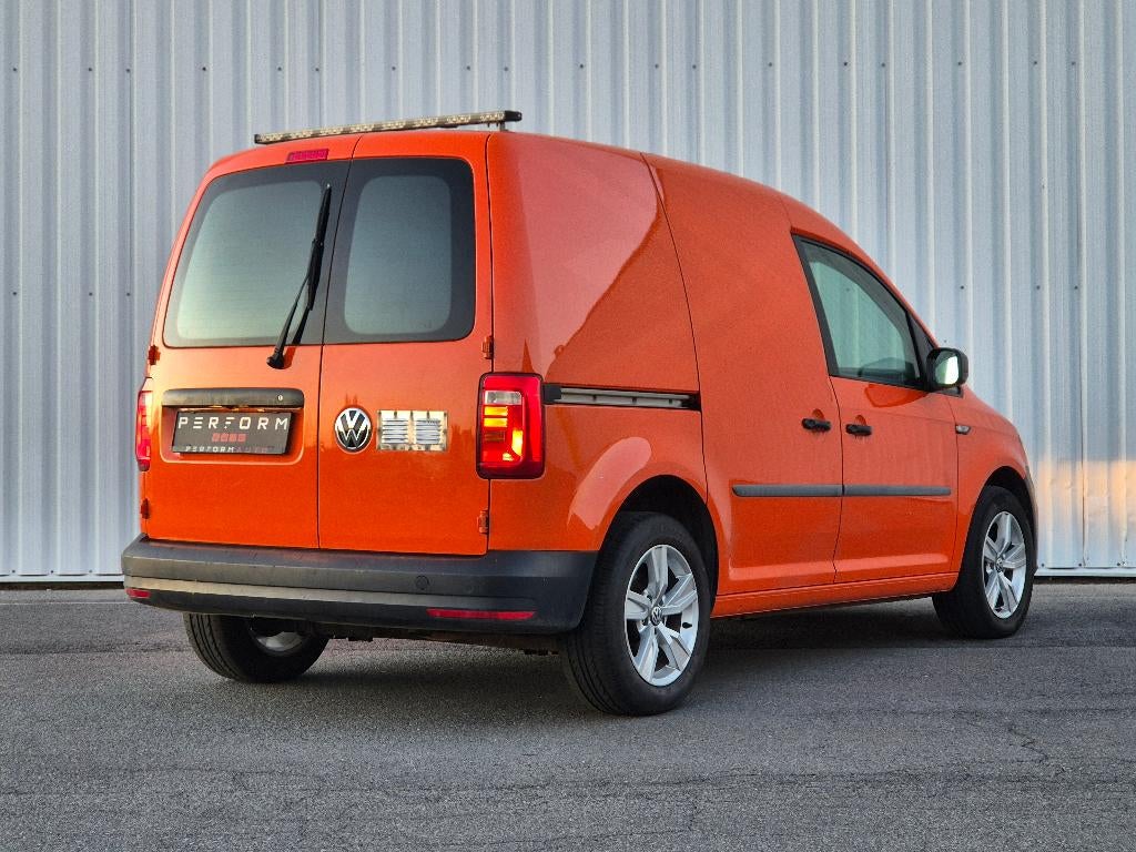 VW Caddy LCV 2.0TDI 1ste eig Apple Carplay*BTW*1j Garantie, Autos, Achat, Euro 6, 2 places, Noir