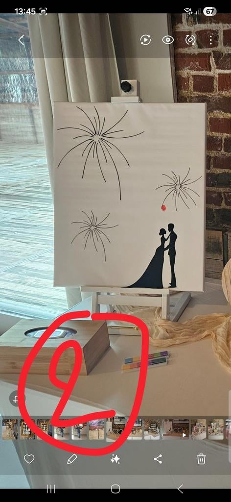 Kleine schildersezel, Hobby en Vrije tijd, Ophalen of Verzenden