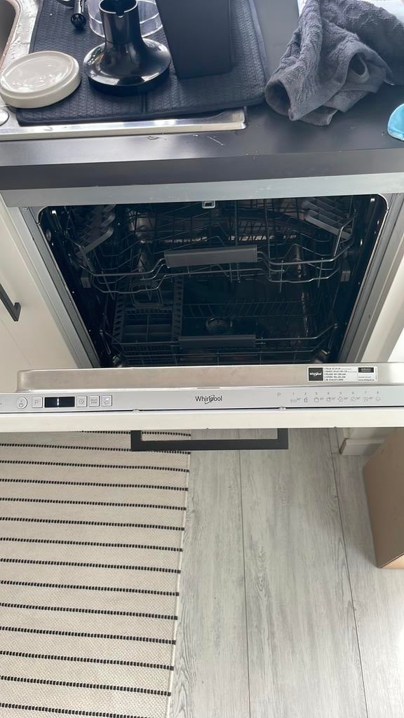 Vaatwasser whirlpool inbouw, Elektronische apparatuur, Vaatwasmachines, Ophalen, Zo goed als nieuw, Inbouw