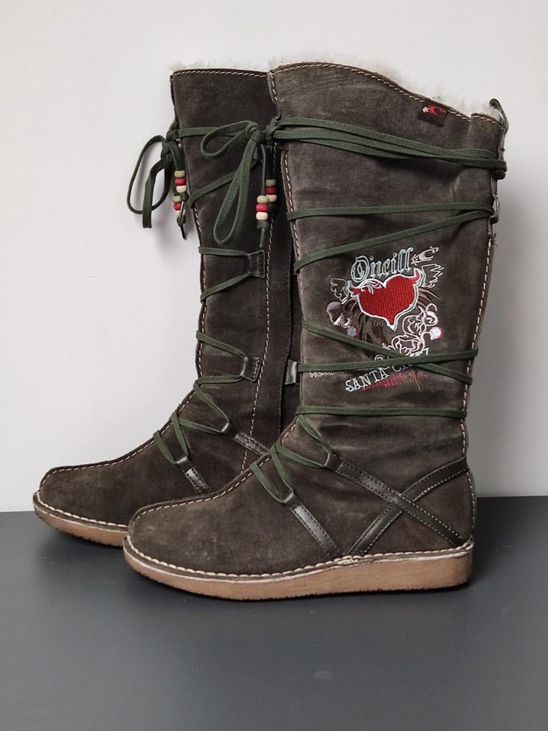 O'Neill hoge laarzen, zeer warm gevoerd, Ophalen, Hoge laarzen, O'Neill, Gedragen