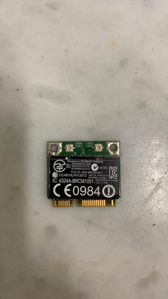 Broadcom BCM94313HMGB WiFi- en Bluetooth-module, Gebruikt, Intern, Broadcom