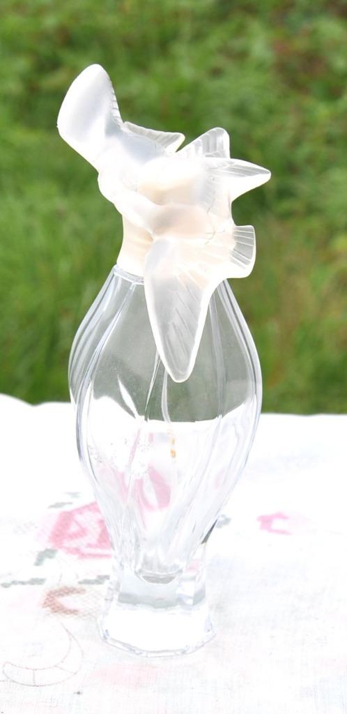 flacon de parfum vapo vide nina ricci modele lalique, Ophalen of Verzenden, Gebruikt, Parfumfles