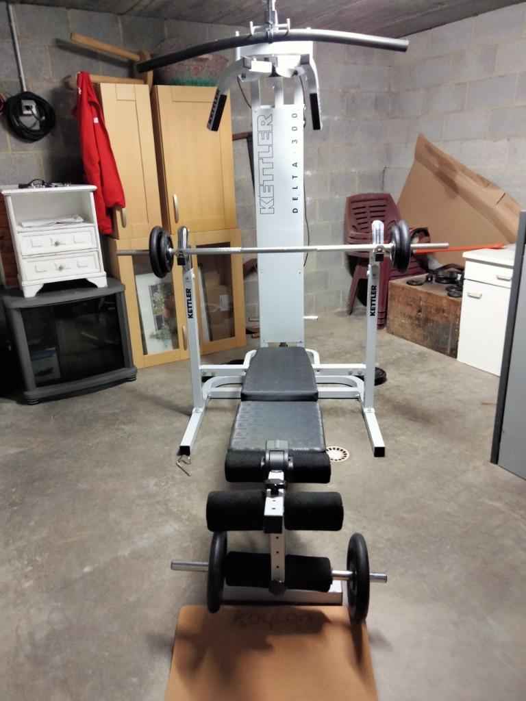 banc de musculation, Ophalen, Gebruikt