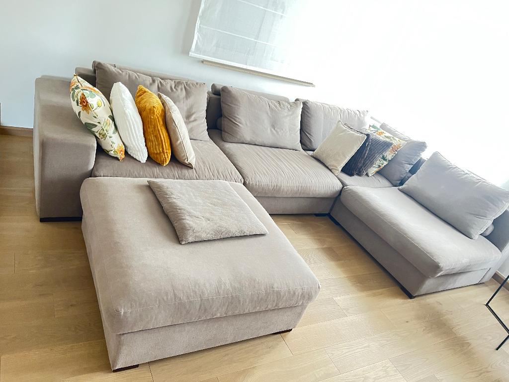 Salonzetel, Ophalen, Stof