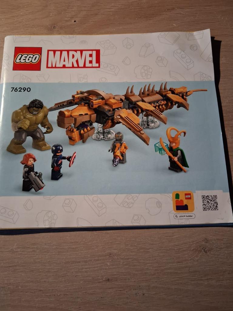 LEGO Marvel - De Avengers vs. de Leviathan - 76290, Ophalen, Zo goed als nieuw, Complete set, Lego
