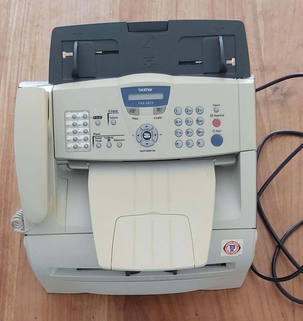Vintage Brother kopie, fax, telefoon laserprinter A4 papier., Telecommunicatie, Faxen, Gebruikt, Fax, Ophalen of Verzenden