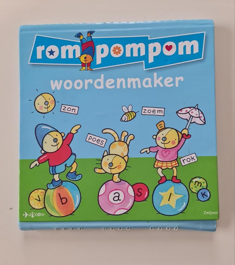 Rom pompom woordenmaker, Ophalen of Verzenden, Zo goed als nieuw