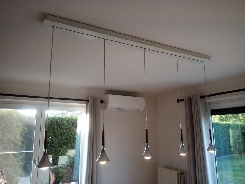 Studio Italia Design Lodes - Italiaanse hanglamp, Huis en Inrichting, Lampen | Hanglampen, Ophalen, Zo goed als nieuw