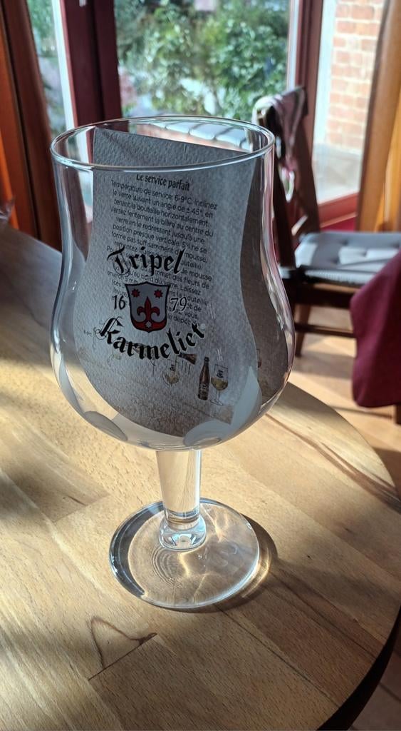 Verre 30 cl Tripel Karmeliet, Collections, Enlèvement, Neuf, Autres marques