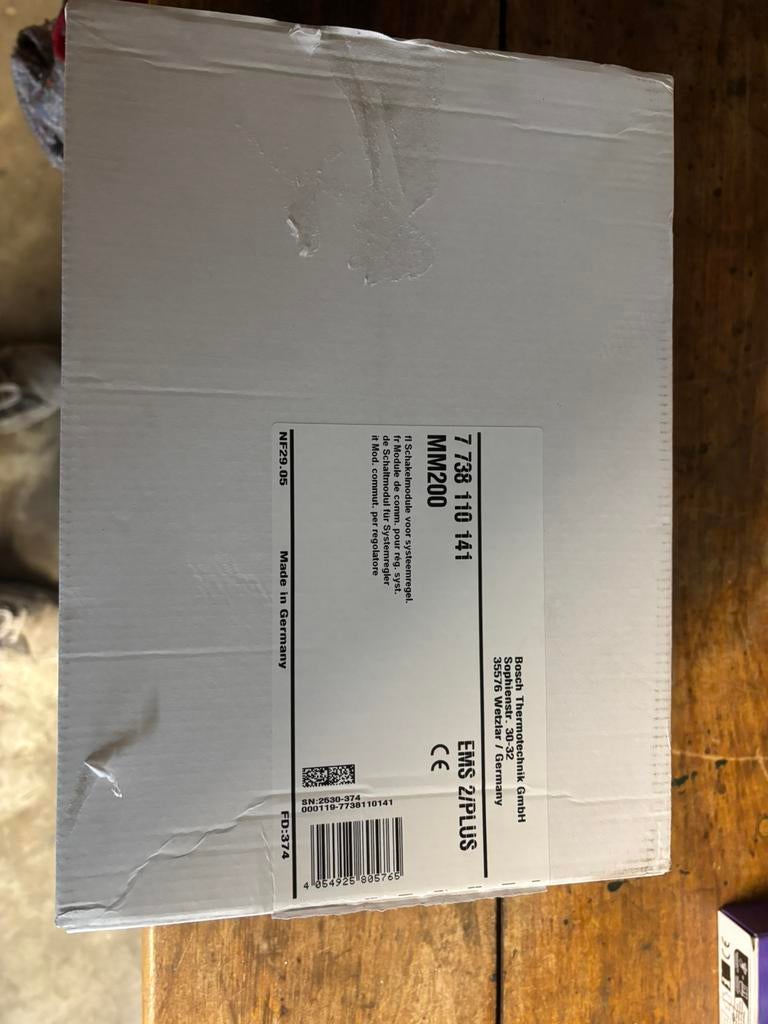 MM200 mengmodule BOSH nieuw, Bricolage & Construction, Enlèvement ou Envoi, Comme neuf, Chaudière CC ou Chaudière combinée