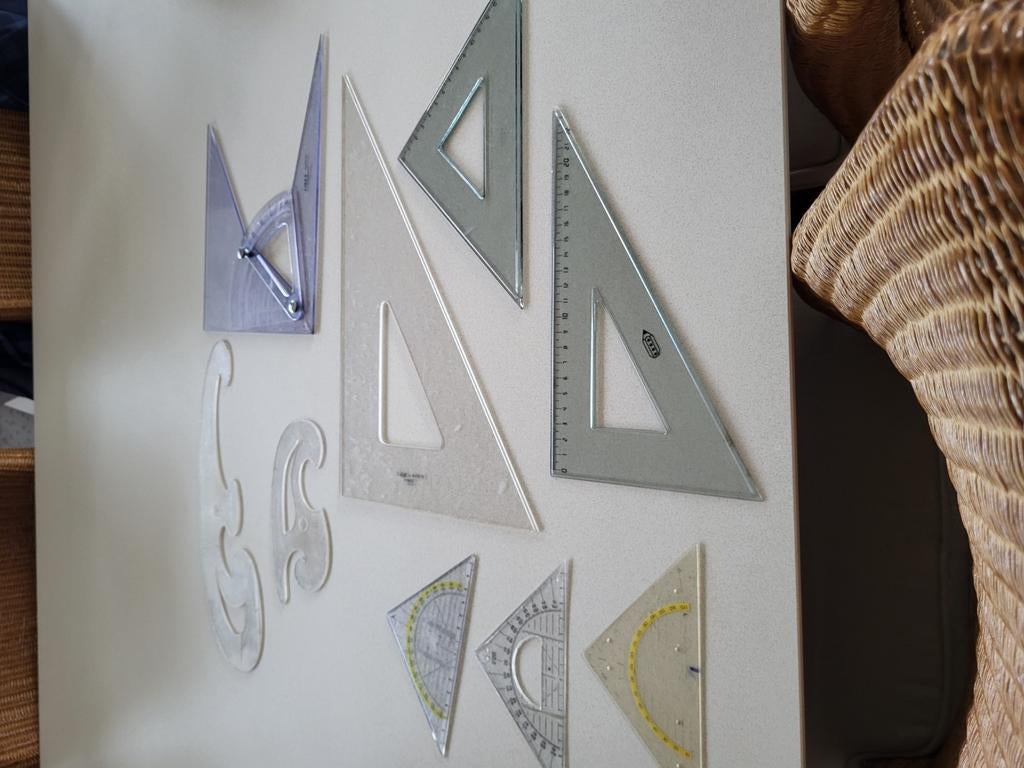 Tekenmateriaal alles samen 5€afhale Lochristi., Ophalen, Gebruikt