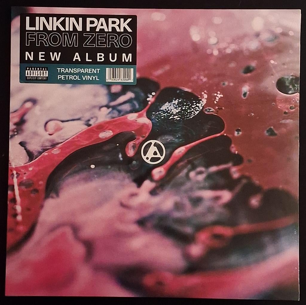 LP Linkin Park - From Zero (Transparent Petrol Vinyl) Sealed, Ophalen of Verzenden, Nieuw in verpakking, 12 inch, Alternative