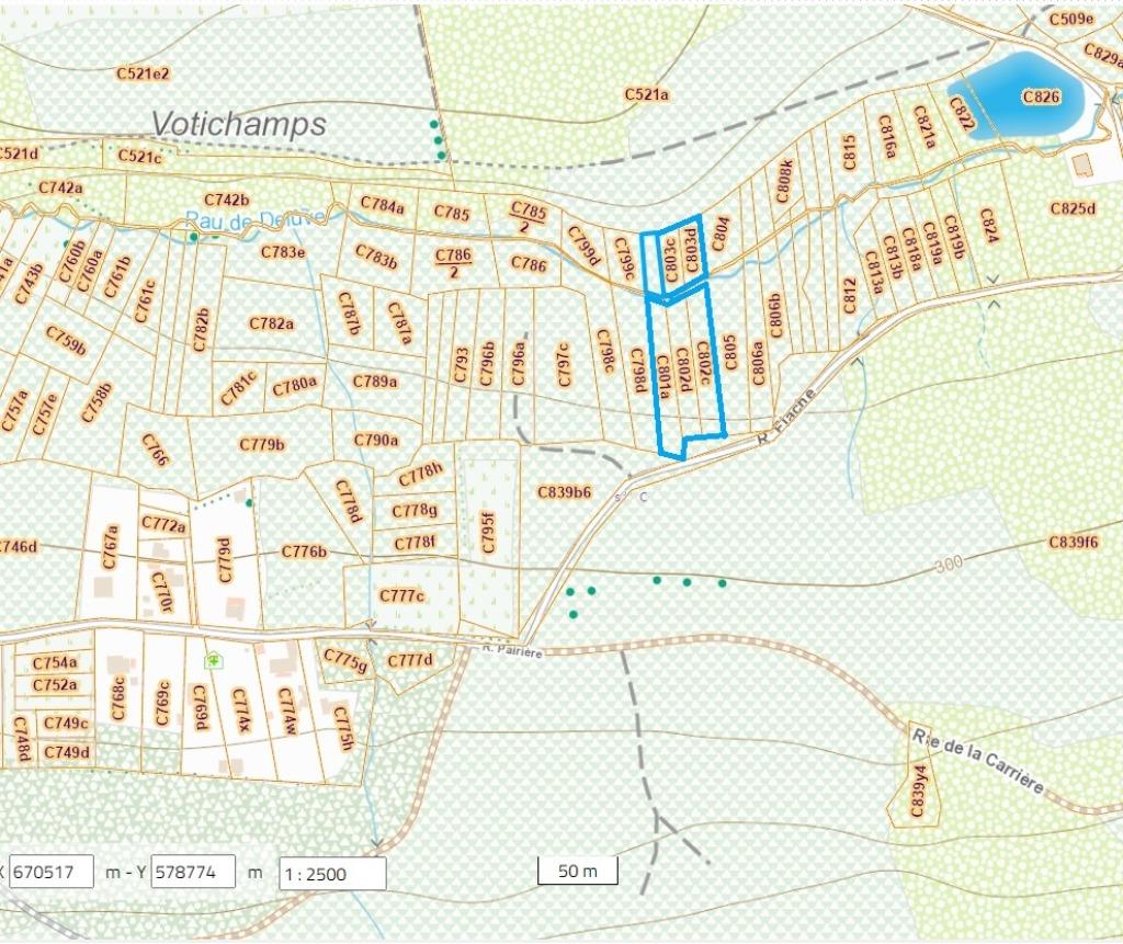 Très beau lot de 6 terrains contigus à Oignies-en-Thiérache, Immo, Terrains & Terrains à bâtir, 1500 m² ou plus