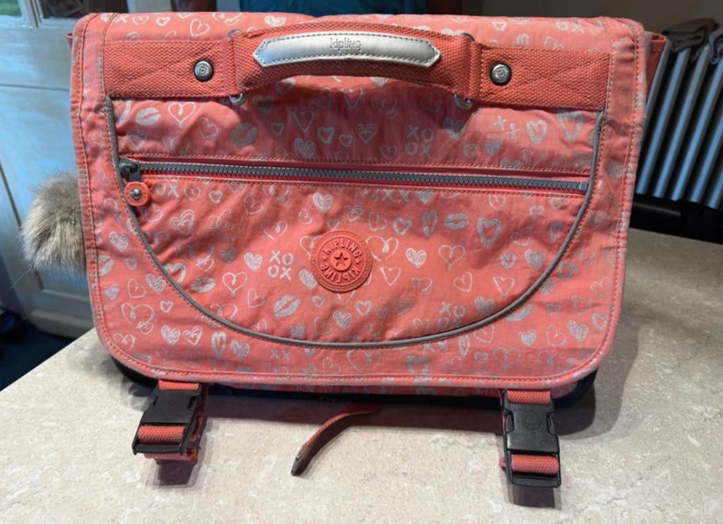 sacoche Kipling, Bijoux, Sacs & Beauté, Sacs | Cartables, 30 à 40 cm, Rose, Enlèvement, Utilisé