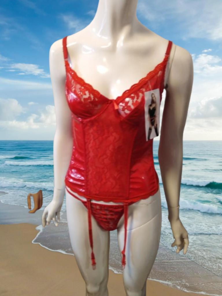 Korset setje artnr 879, L&L, Ophalen of Verzenden, Rood, Setje