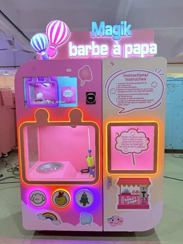 À VENDRE : Distributeur automatique de Barbe à Papa, Enlèvement ou Envoi, Comme neuf, Autres types