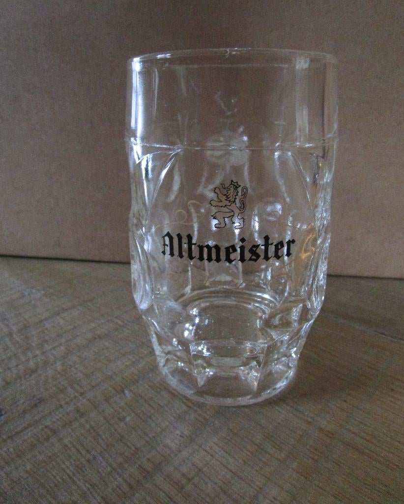 oude bierglazen ( 4 ), Verzamelen, Biermerken, Zo goed als nieuw, Glas of Glazen, Overige merken, Ophalen of Verzenden