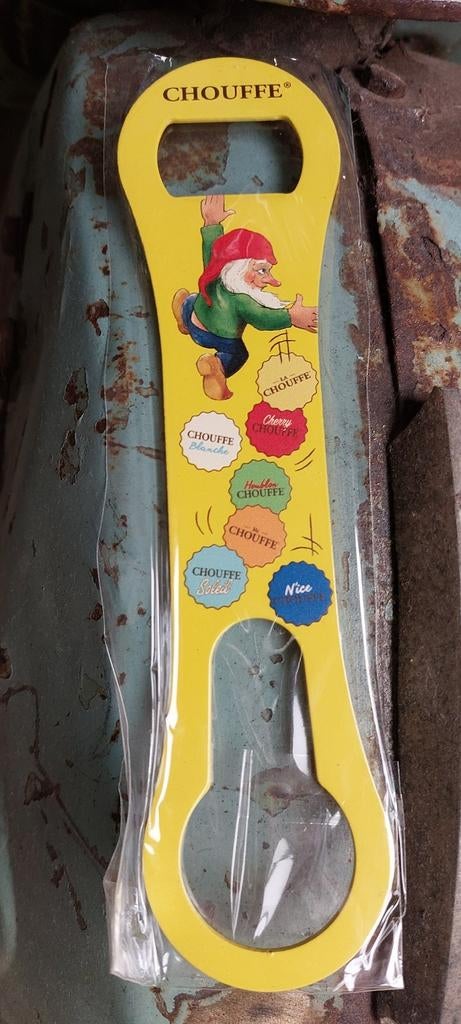 Flesopener Chouffe (nieuw in originele verpakking), Verzamelen, Biermerken, Ophalen of Verzenden, Nieuw, Flesopener, Duvel