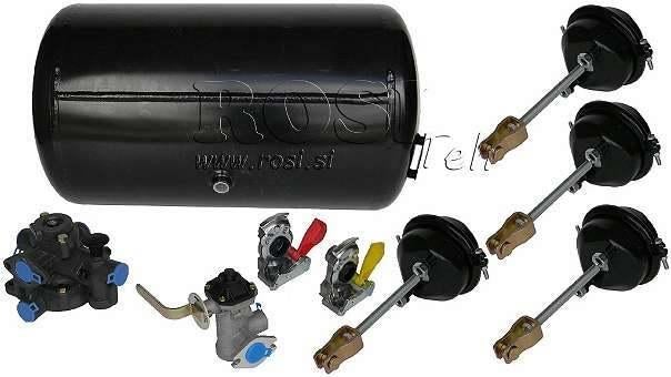 KIT Freins pneumatiques pour remorques (Complet)