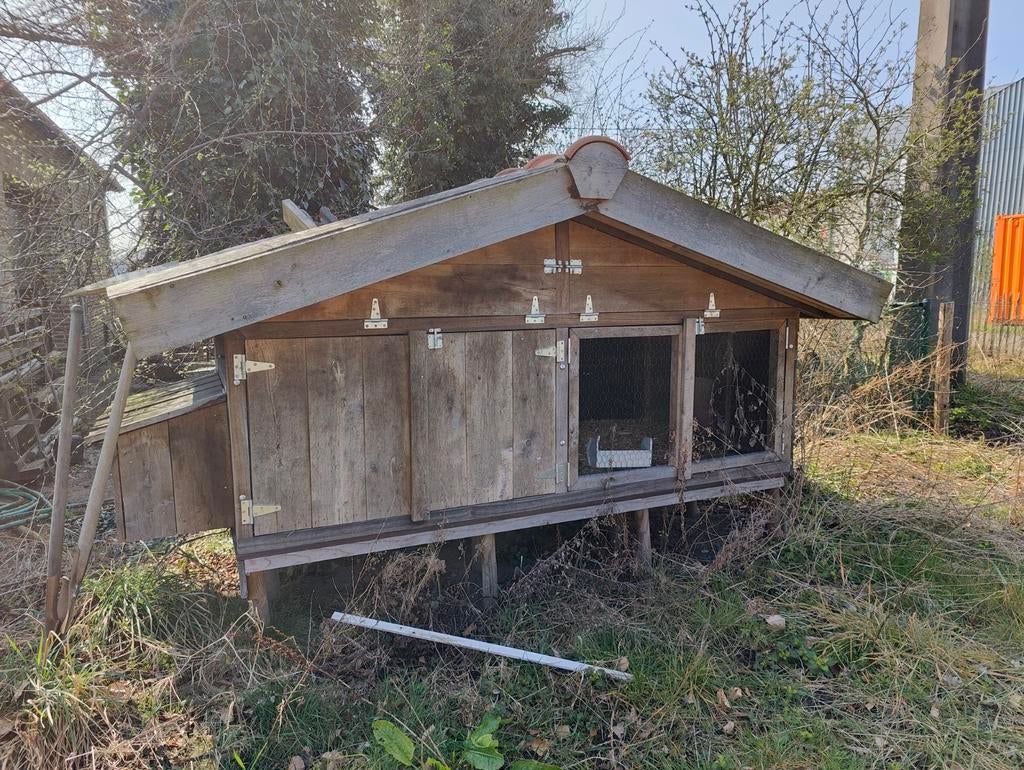 Kippenhok (eik en padouk), Ophalen, Zo goed als nieuw