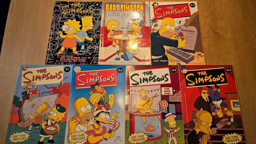 Les Simpsons (comics), Livres, Enlèvement ou Envoi, Matt Groening, Comme neuf, Plusieurs comics