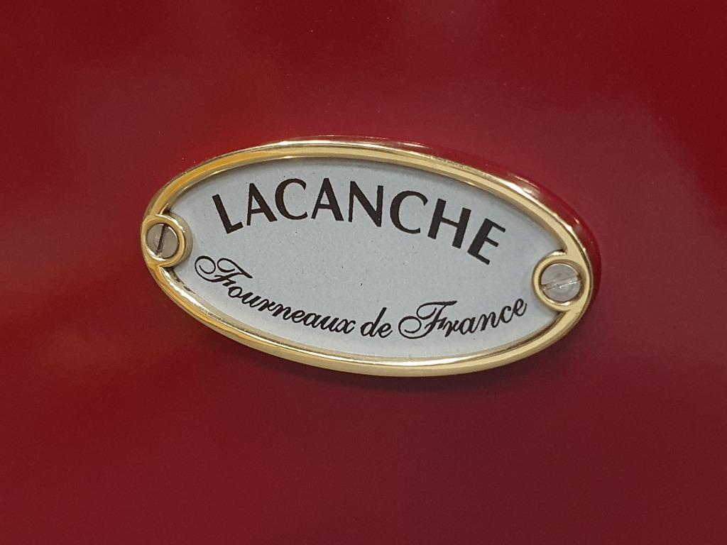 🔥Luxe Fornuis Lacanche 90cm INDUCTIE bordeaux rood messing, Elektronische apparatuur, Fornuizen, 60 cm of meer, Ophalen of Verzenden