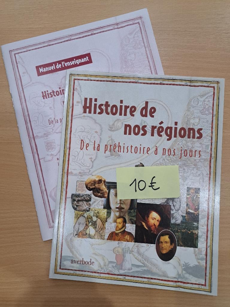 Histoire de nos régions - Manuel scolaire Eveil, Boeken, Schoolboeken, Ophalen, Zo goed als nieuw, BSO, Geschiedenis