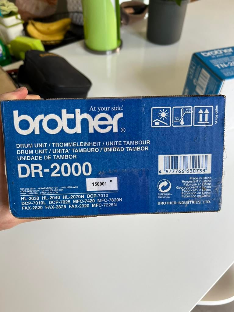 Brother DR-2000 - unité tambour périmé, Zo goed als nieuw, Brother
