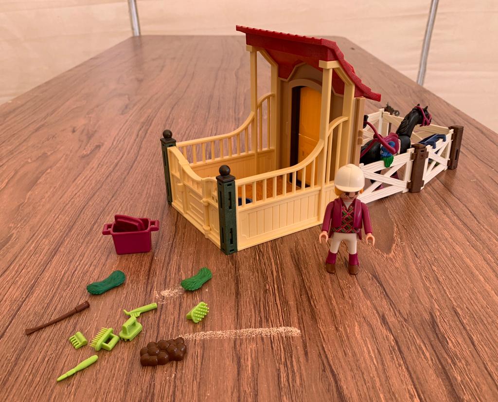 Playmobil country arabier met paardenbox, Ophalen, Gebruikt