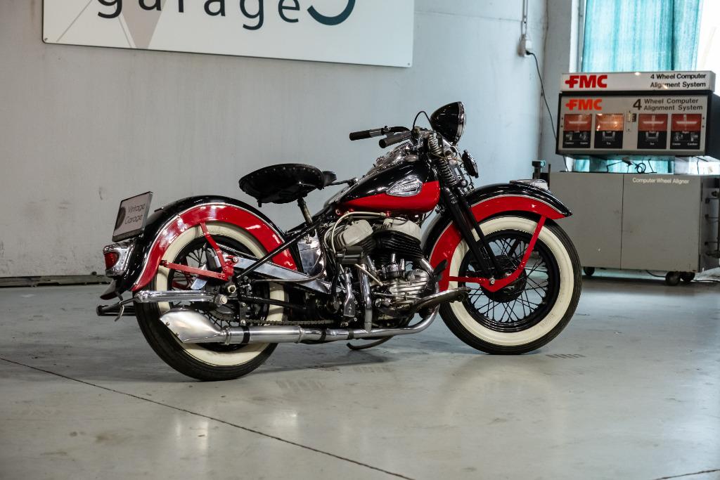 Harley Davidson - 1942, Entreprise, 740 cm³, Chopper, 2 cylindres