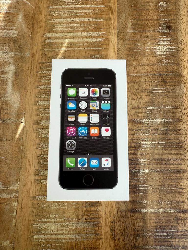 Boîte pour iPhone 5S avec écouteurs en parfait état, Neuf, Geen idee, Geen idee, IPhone 5S