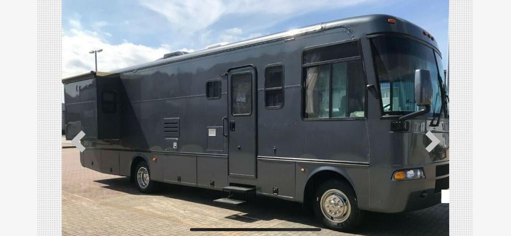 Holiday Rambler Vacationer 2003 reconditionné (véh. Belge), Caravanes & Camping, Camping-cars, Siège de train, Antidémarrage, Réfrigérateur